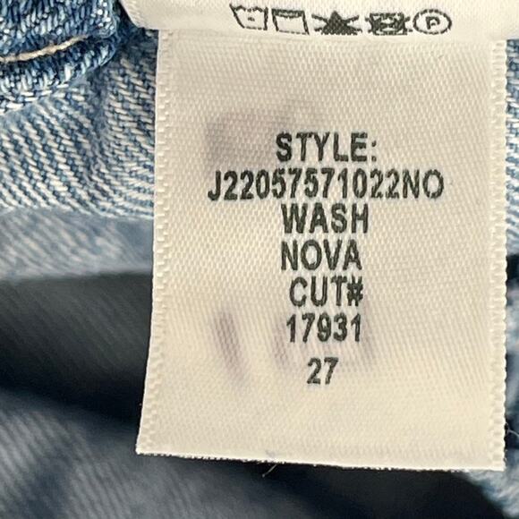 Veronica Beard ARYA Cargo Jeans High Rise Elastic Waist Size 27 Nova - Picture 9 of 9